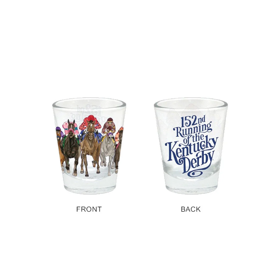 152nd Art of the Derby Shot Glass | Official 2026 Commemorative Gift - Image 3