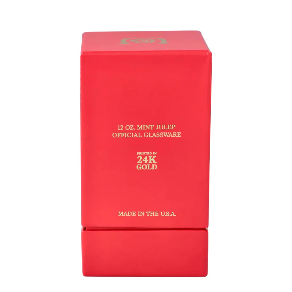 152nd Kentucky Derby 24K Limited Edition Gold Mint Julep Glass | In-Stock - Image 7