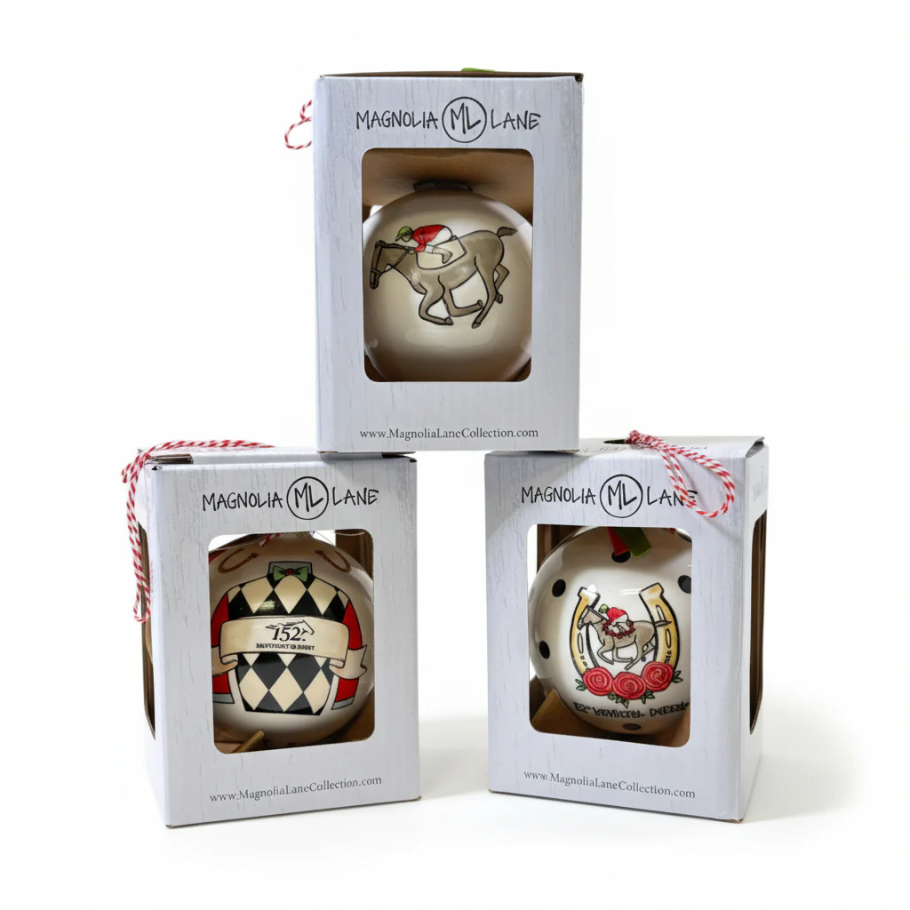152nd Kentucky Derby Ornament Collection | 3.5" Official Licensed Holiday Decor - Image 6
