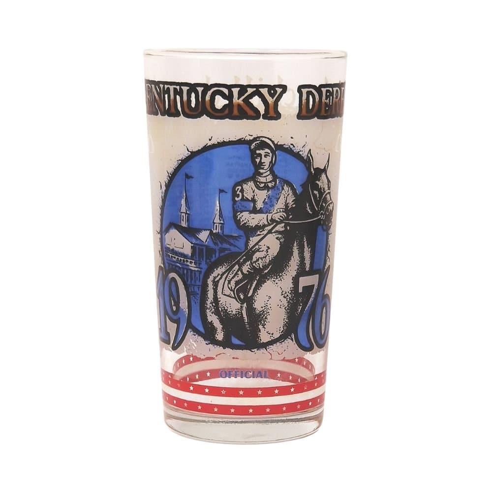 1976 Official 102nd Kentucky Derby Mint Julep Glass