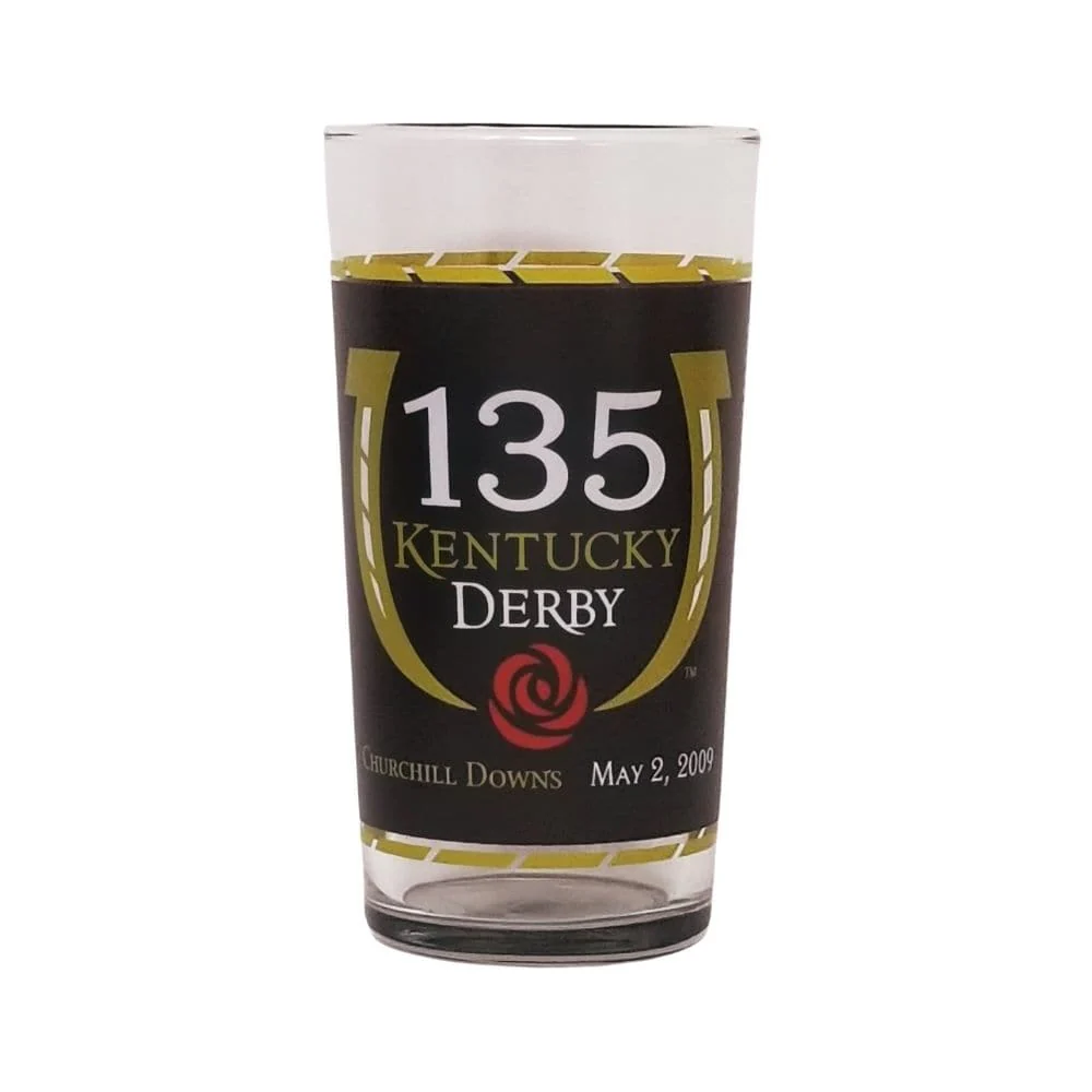 2009 Official 135th Kentucky Derby Mint Julep Glass