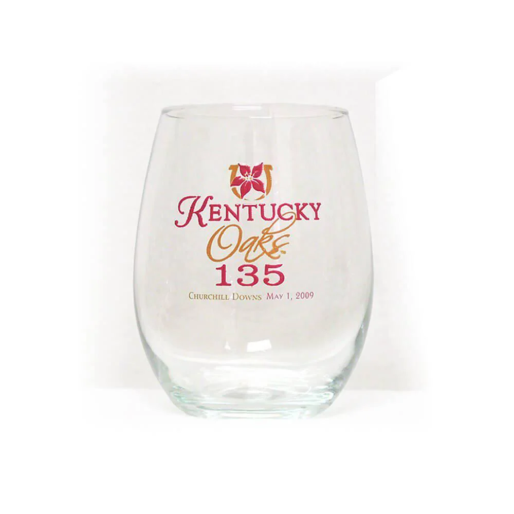 2009 Official 135th Kentucky Oaks Glass