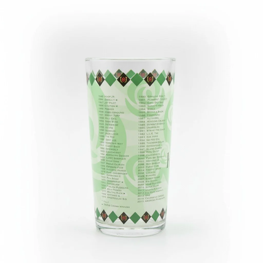 2016 Official 142nd Kentucky Derby Mint Julep Glass - Image 2