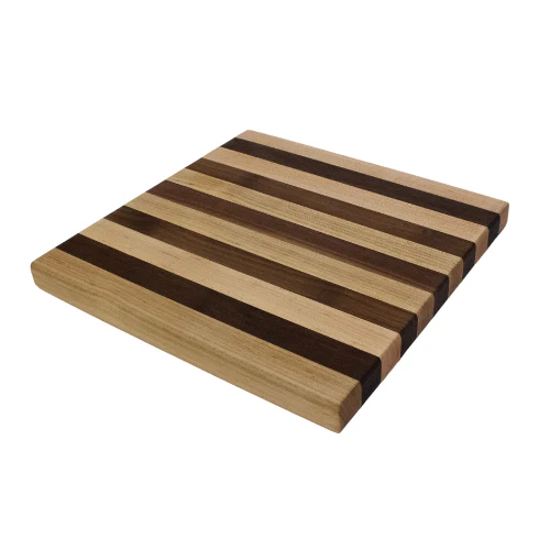 Appalachian Mountain Crafts Handcrafted Striped Wood Cutting Board - Image 2