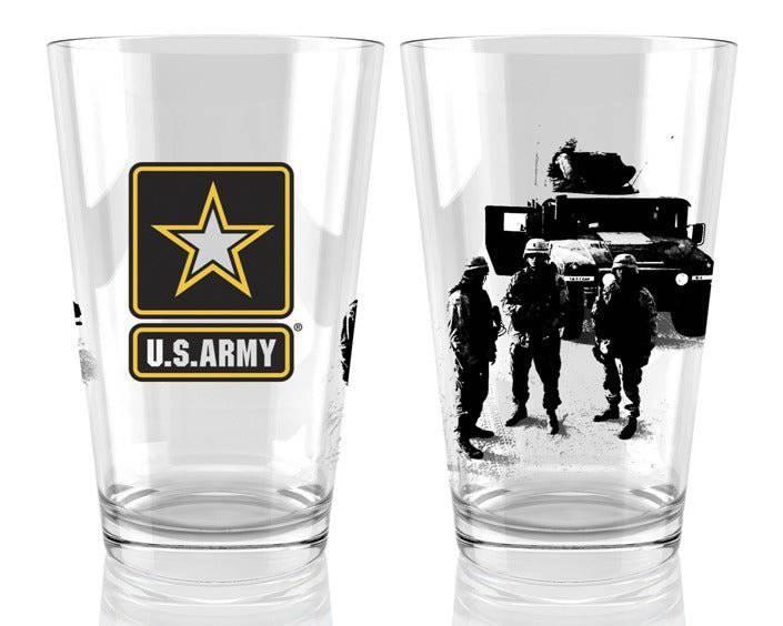 Army 16 oz. Pint Glass