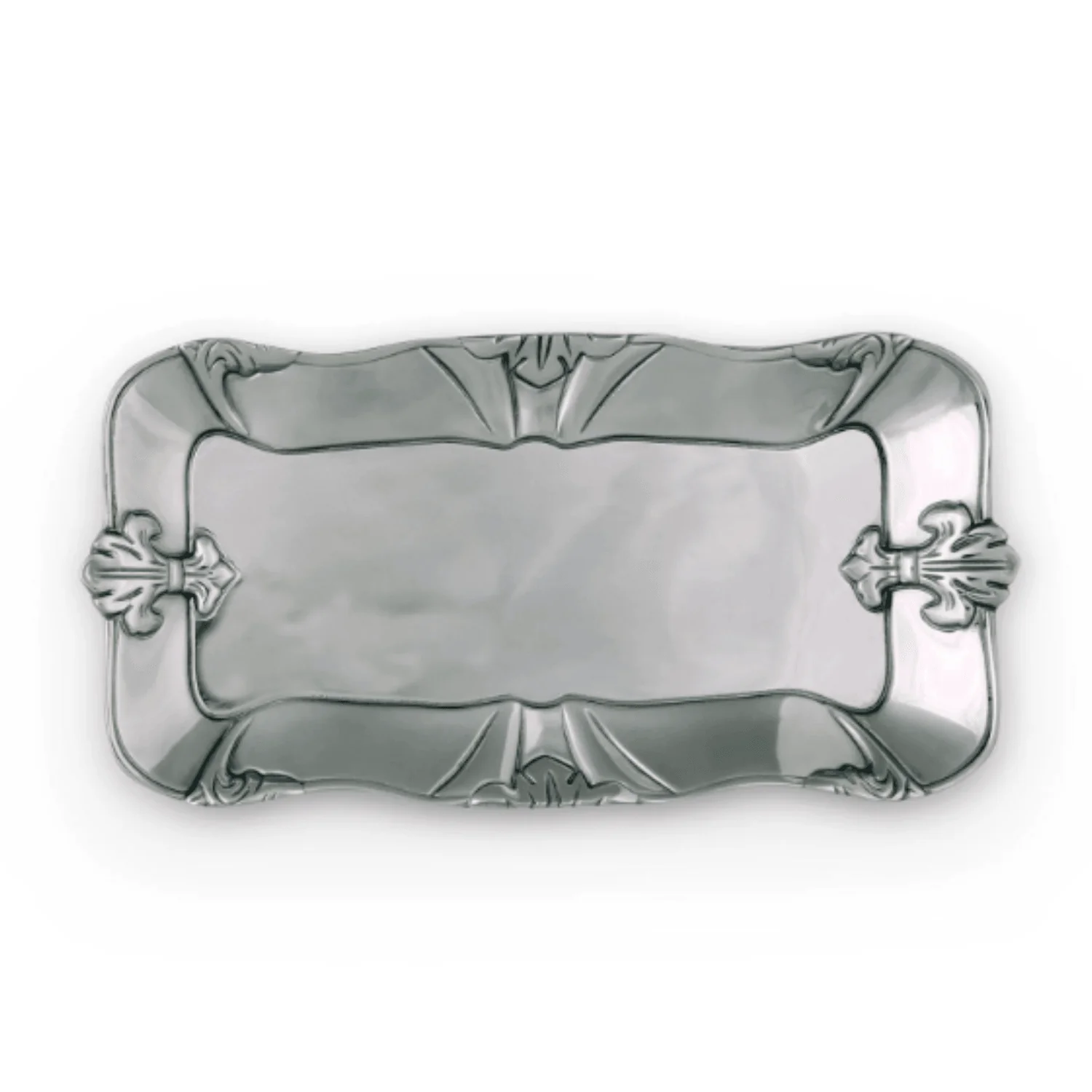 Arthur Court Fleur de Lis Bread Tray - Image 3