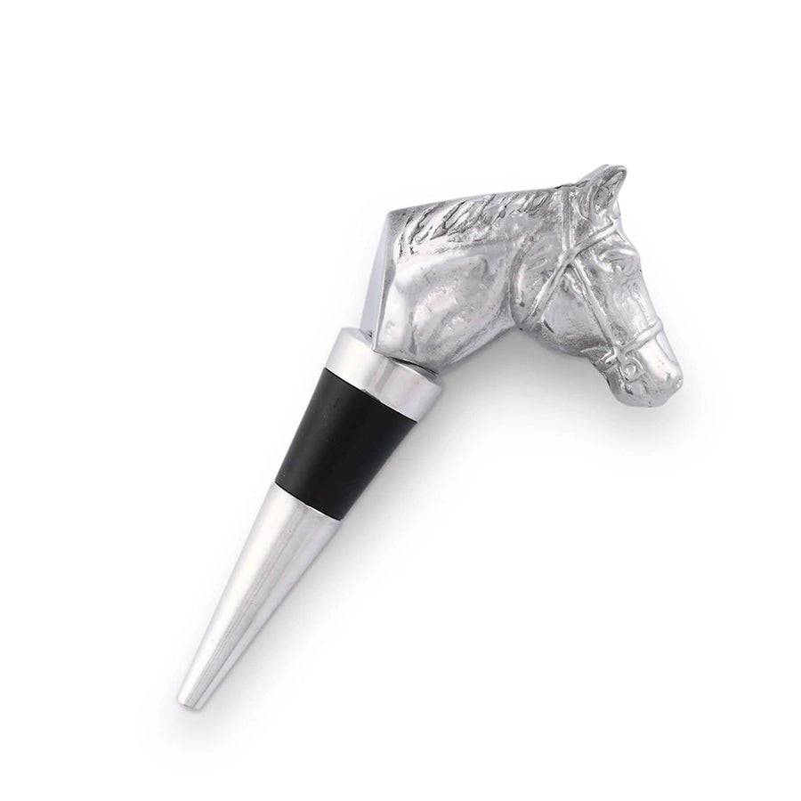 Arthur Court Horsehead Bottle Stopper - Image 2