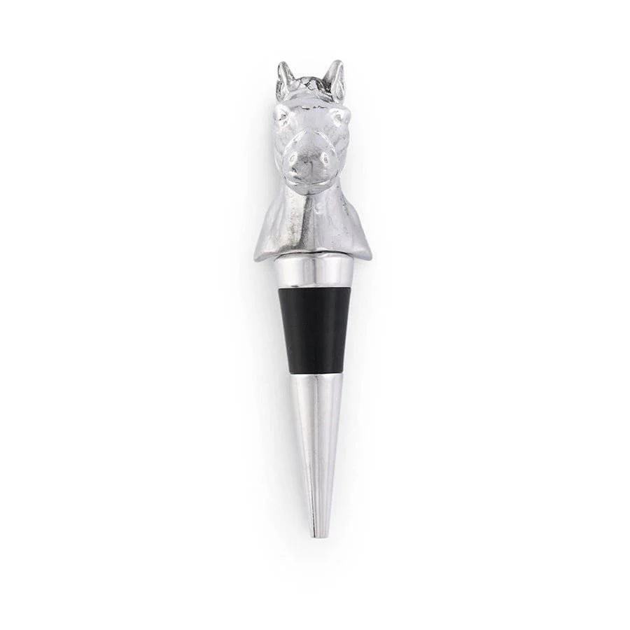 Arthur Court Horsehead Bottle Stopper - Image 4