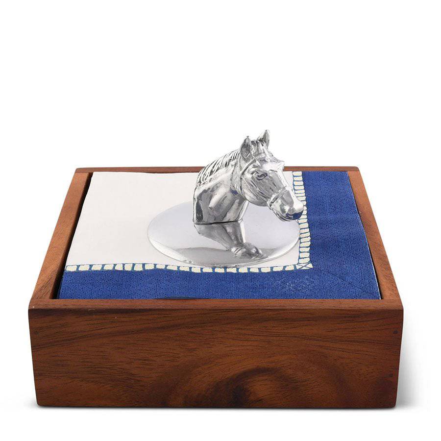 Arthur Court Horsehead Napkin Weight - Image 5