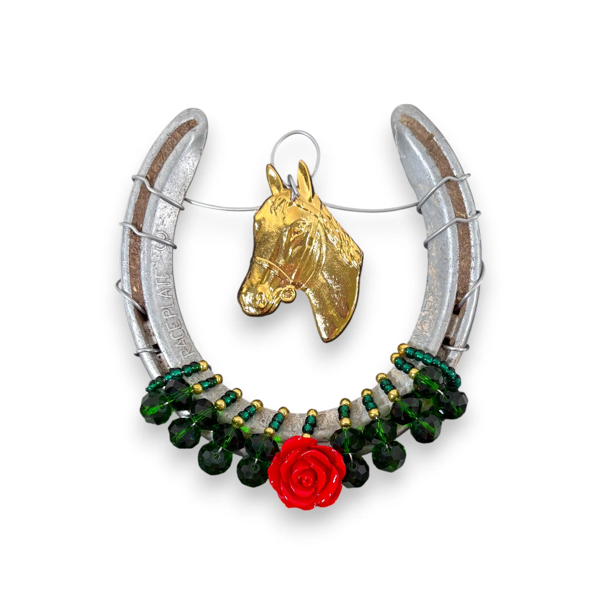 Authentic Bejeweled Horseshoe from Churchill Downs | Track-Worn Good Luck Charm - Image 7