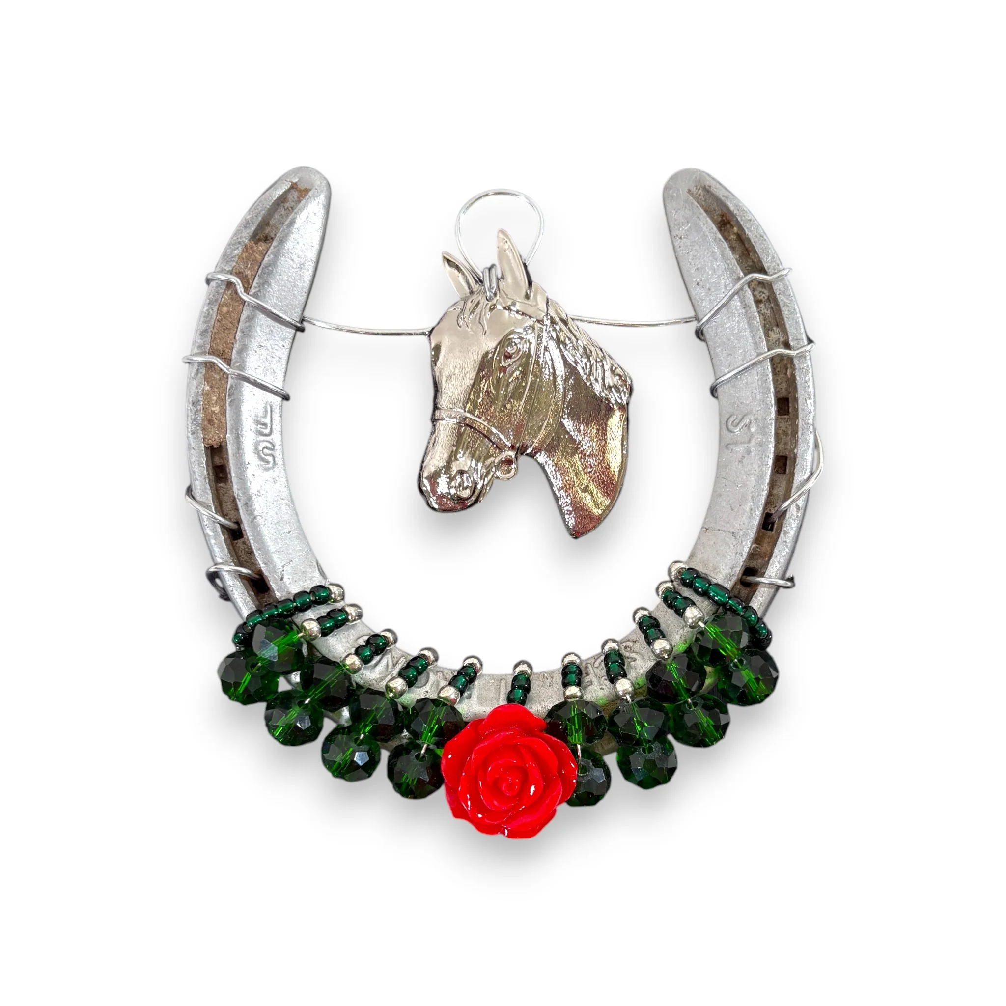 Authentic Bejeweled Horseshoe from Churchill Downs | Track-Worn Good Luck Charm - Image 8