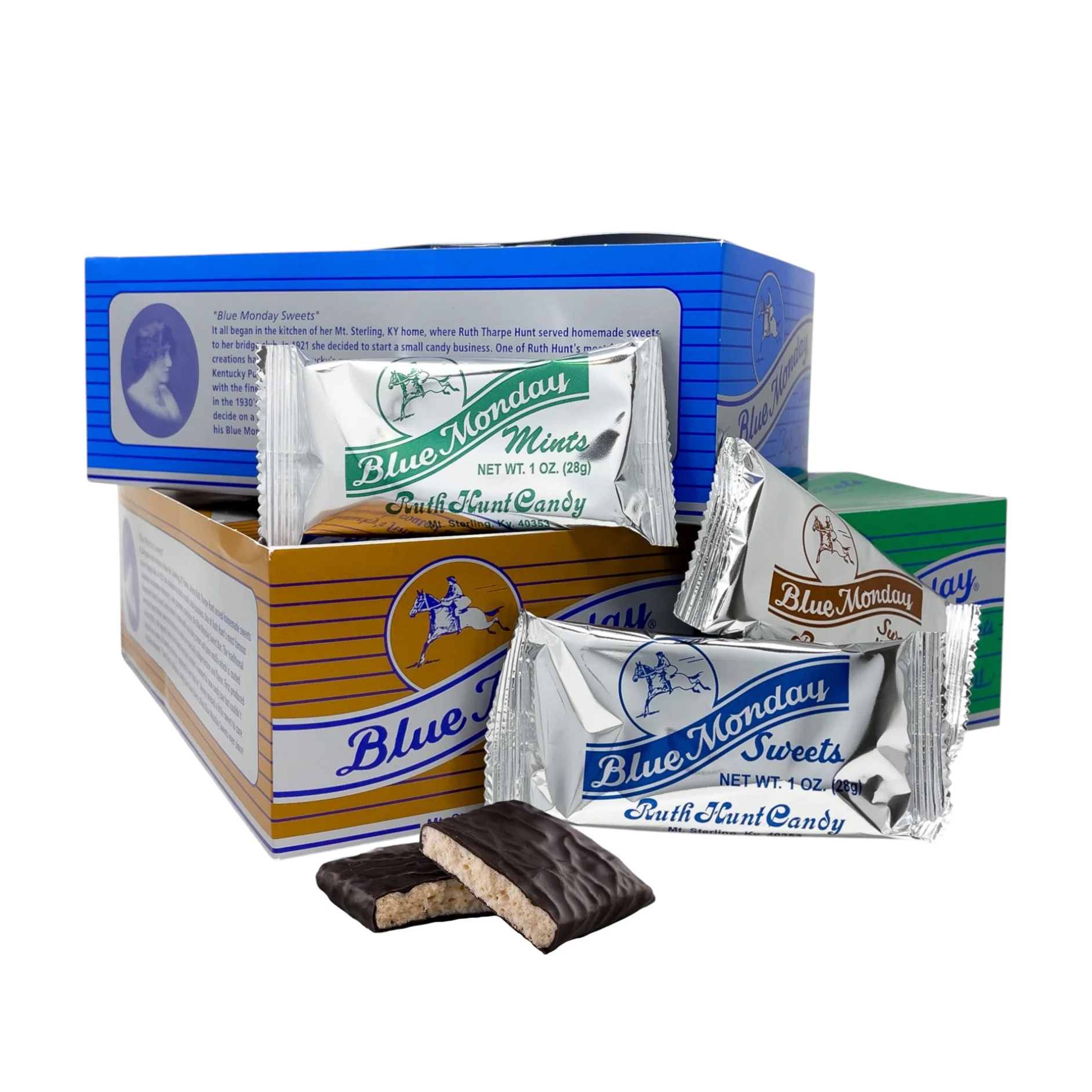 Blue Monday Pulled Crème Candy