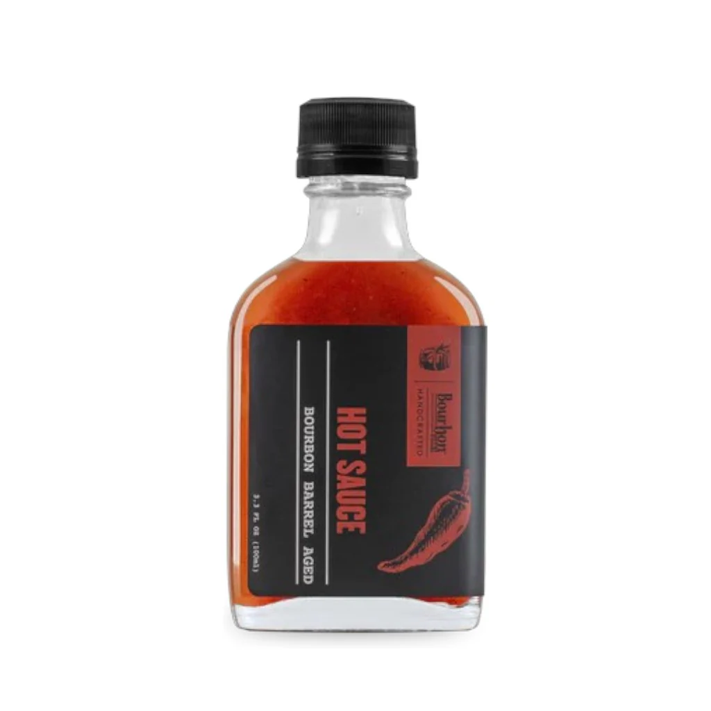 Bourbon Barrel Aged Hot Sauce - Subtle Heat & Tangy Flavor