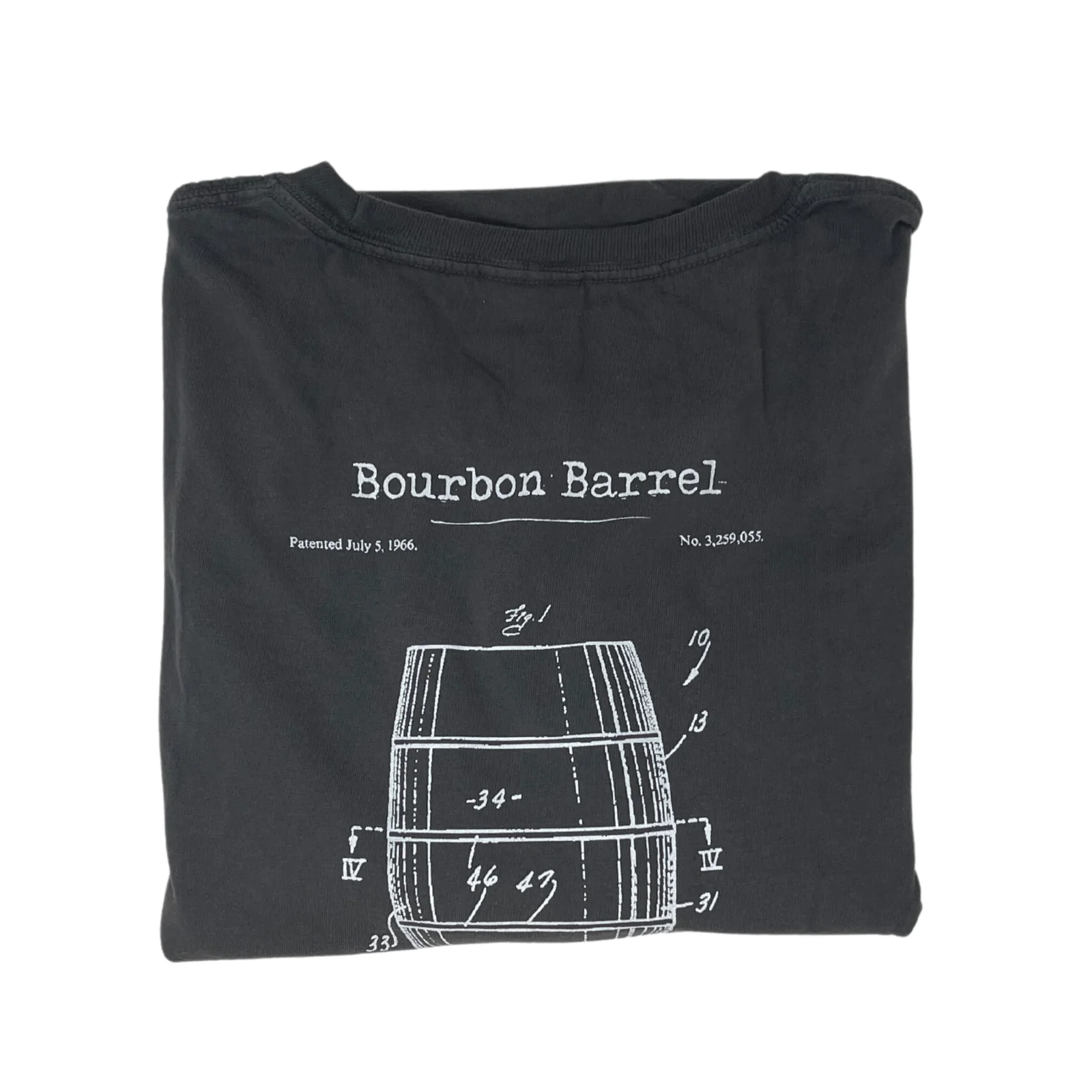 Bourbon Barrel Patent T-Shirt | Official Kentucky Bourbon Trail® Tee - Image 3