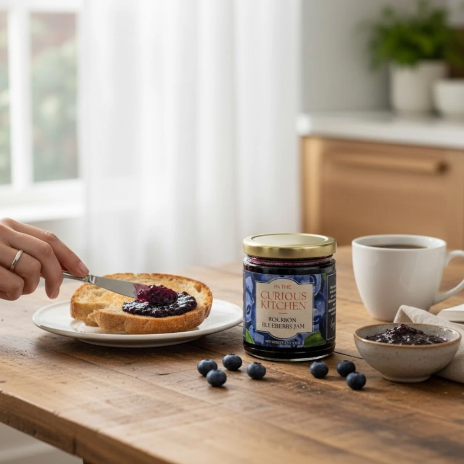 Bourbon Blueberry Jam - Bold Flavor with a Bourbon Twist - Image 2