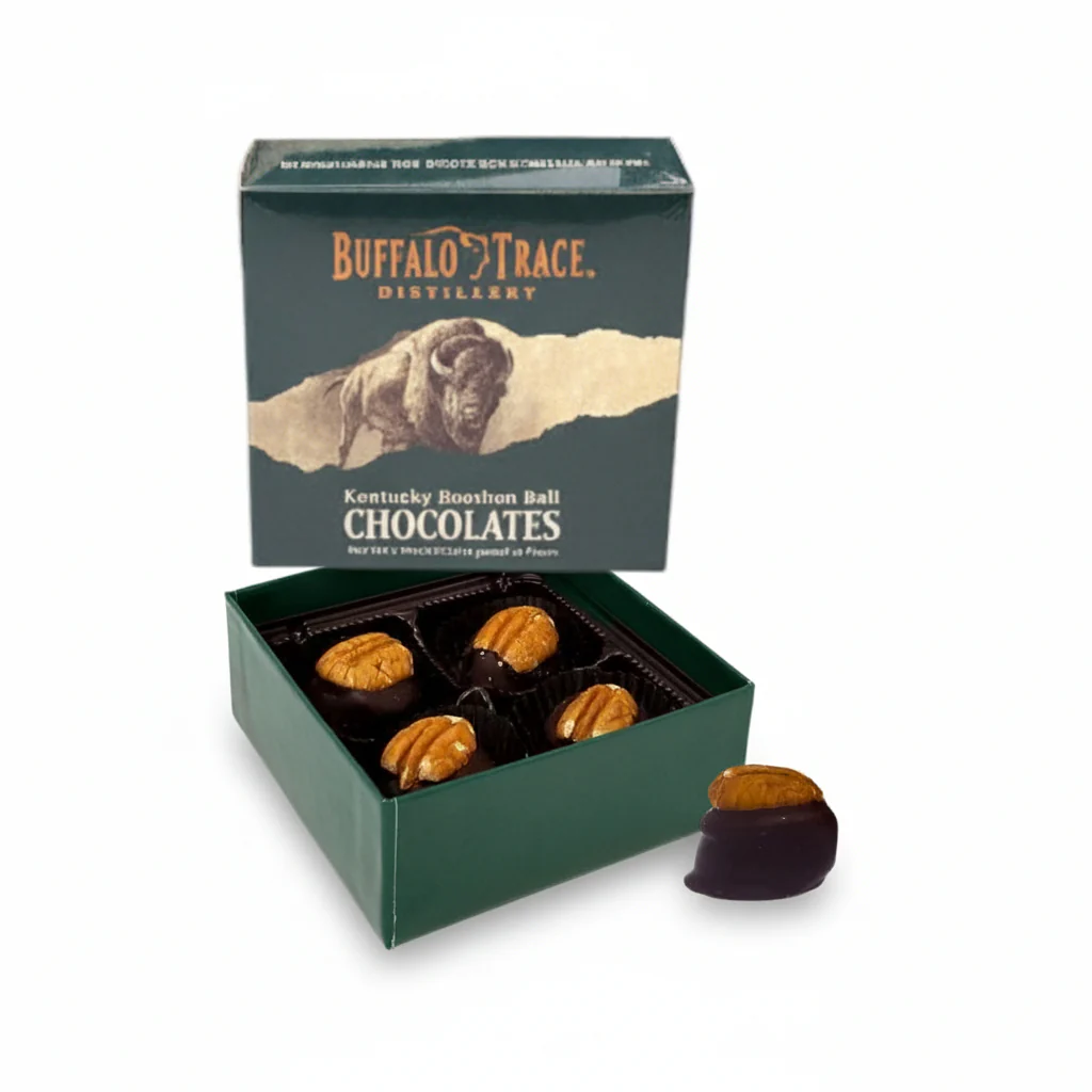 Buffalo Trace Kentucky Bourbon Balls | Premium Dark Chocolate & Pecan Confections - Image 3