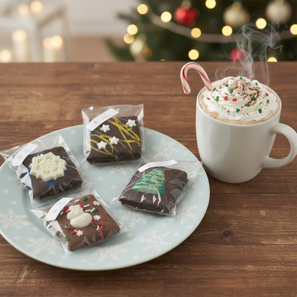 Chocolate Covered Christmas Graham Crackers - Image 2