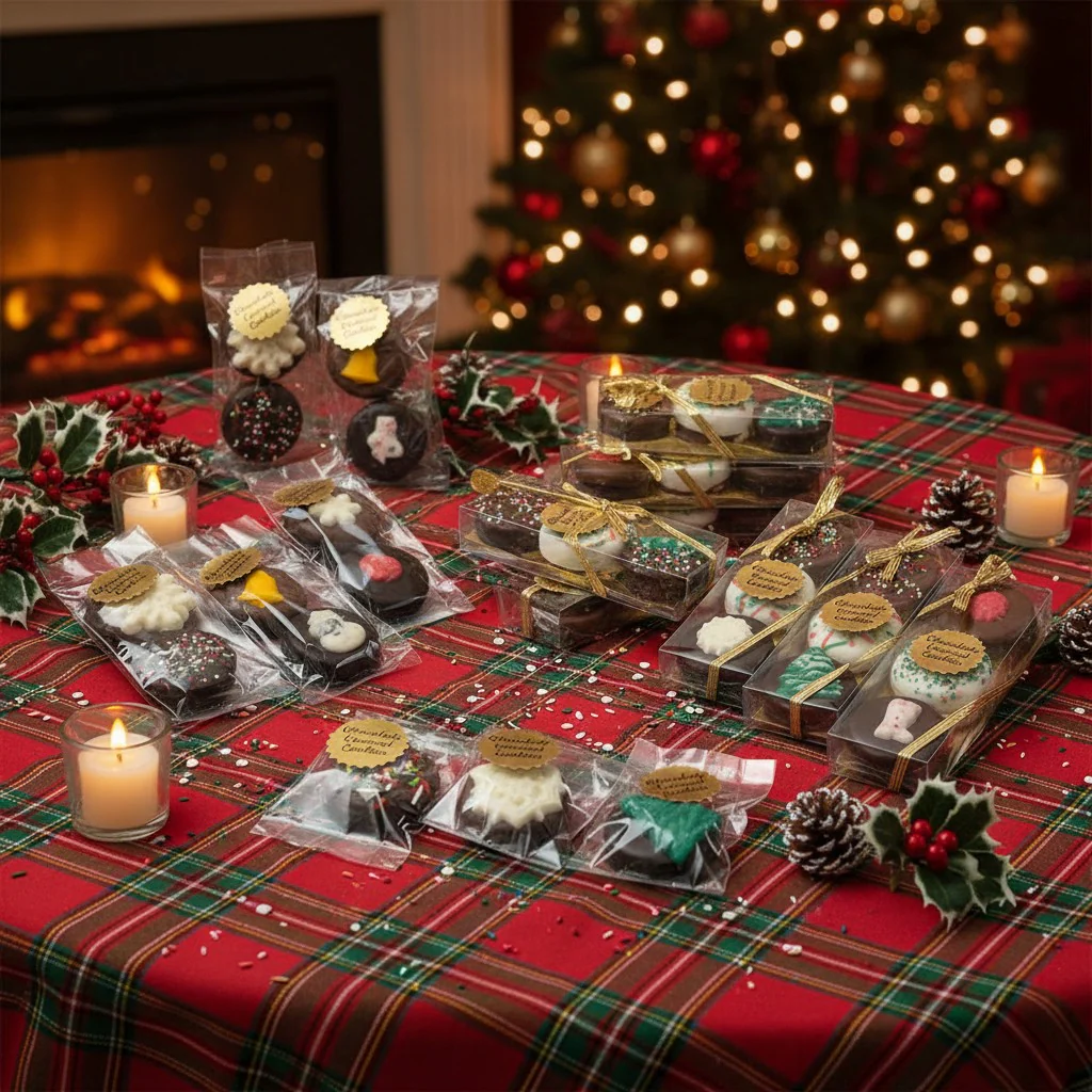 Chocolate Covered Christmas Oreos - Image 2