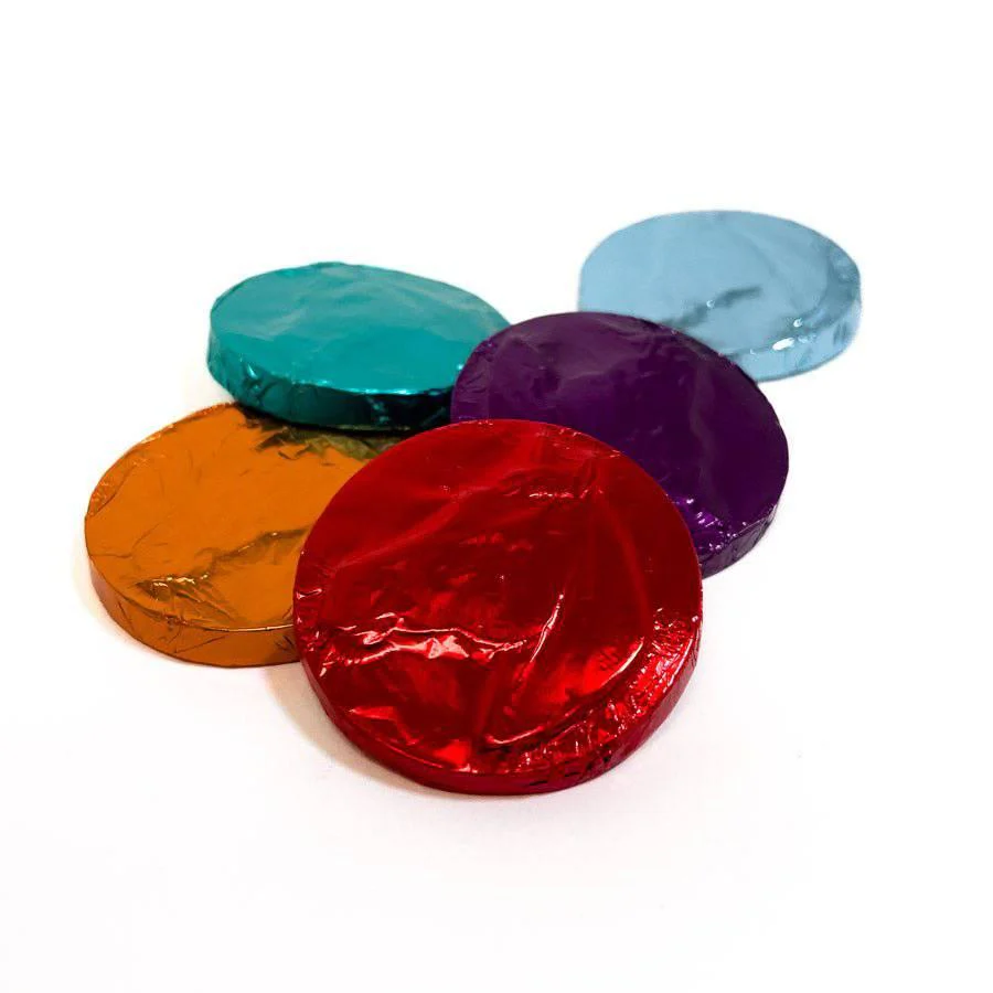 Chocolate Foil Horse Coins - 5pc Set - Image 3