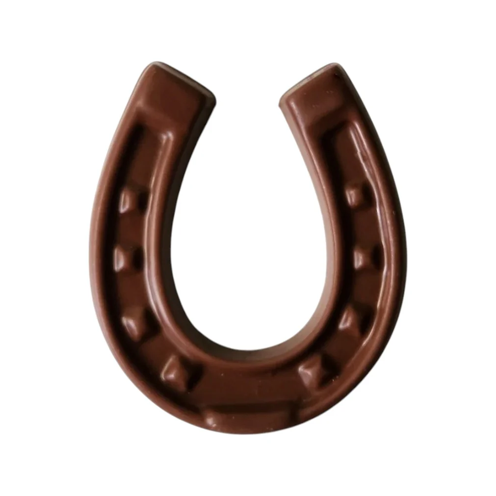 Chocolate Horseshoe – Milk or Dark Chocolate Kentucky-Shaped Confection - Image 3