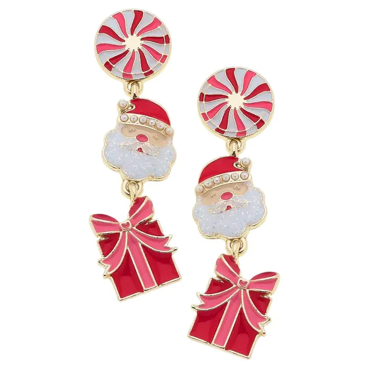 Christmas Cheer Enamel Jewelry Collection - Image 5