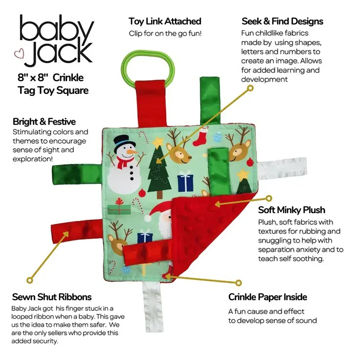 Christmas Crinkle Tag Square - Image 3