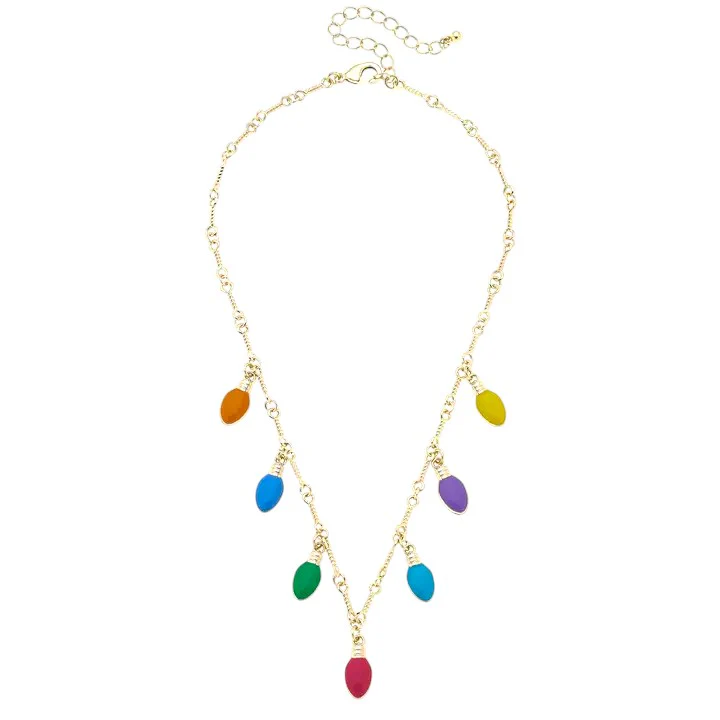 Christmas Lights Enamel Jewelry - Image 3