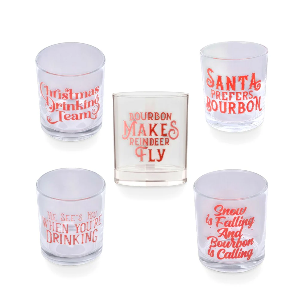Christmas Rocks Glasses – 5 Festive Sayings