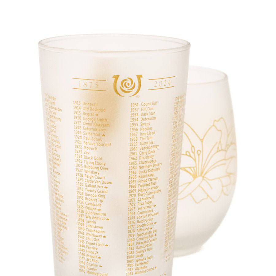 Churchill Exclusive - 150th Kentucky Derby Frosted Glass Set - Image 4