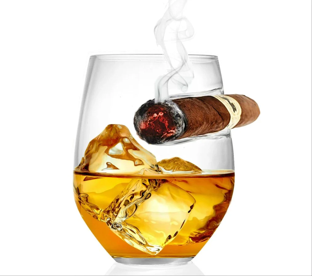Cigar Whiskey Glass – Twist & Rounded Styles - Image 3