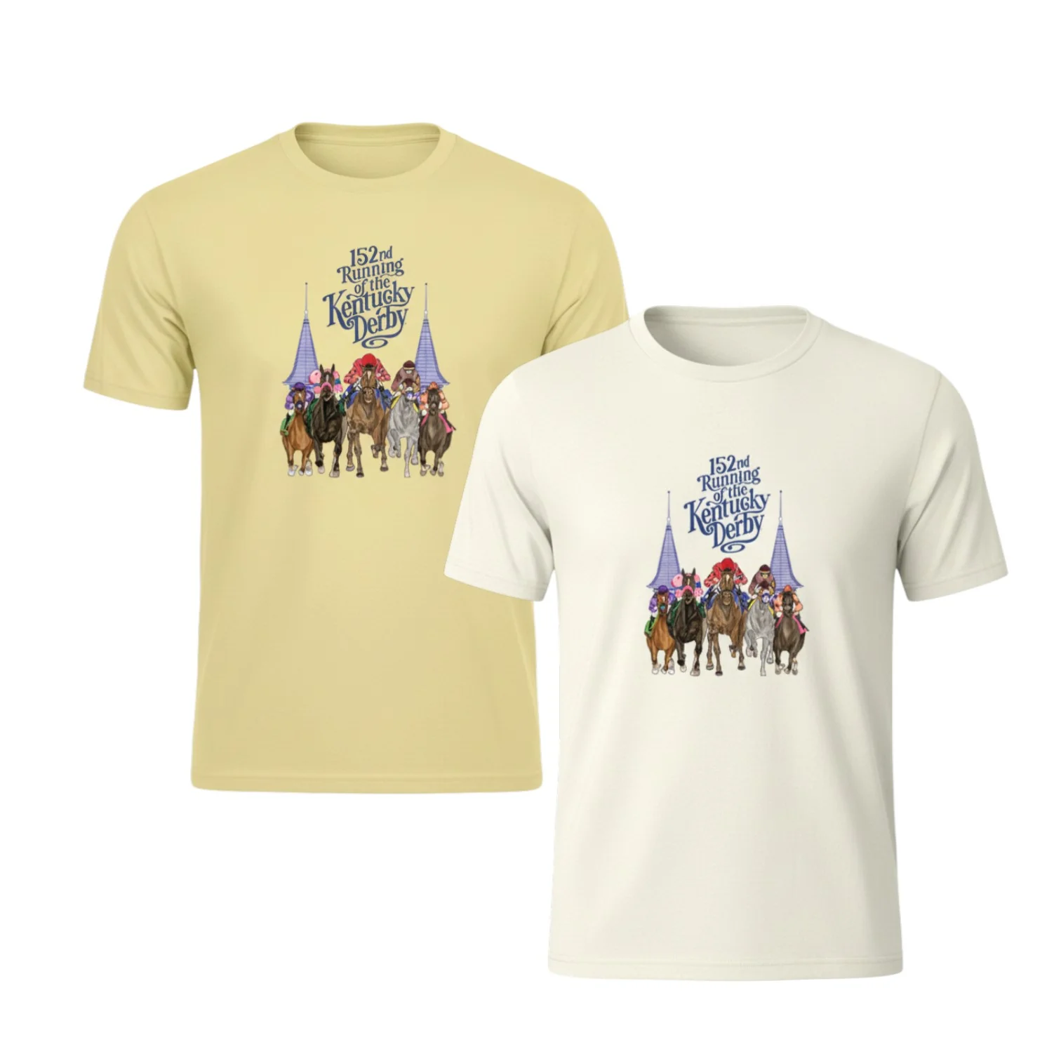 "Coming at You" Kentucky Derby 152 Art T-Shirt | Running of the Roses Tee