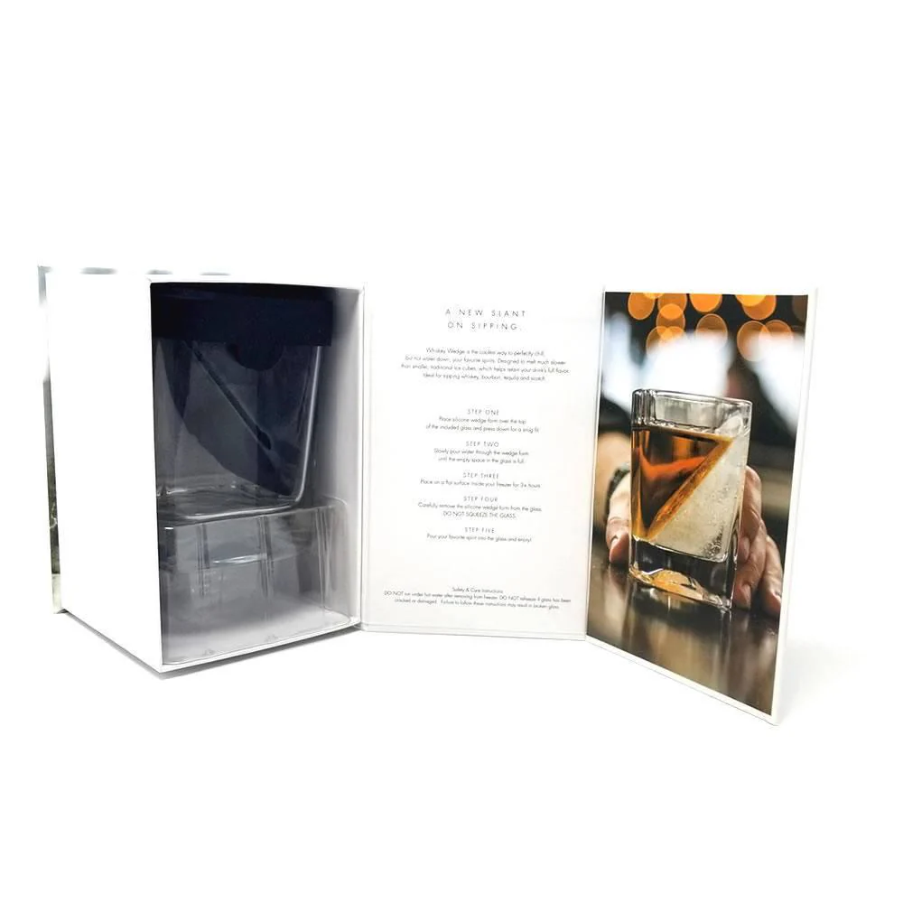 Corkcicle Whiskey Wedge Glass - Image 3