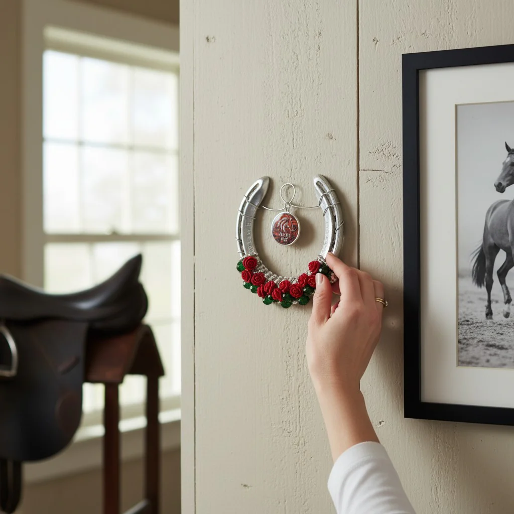 Derby 152 Bejeweled Horseshoe from Churchill Downs | Authentic Commemorative Luck - Image 2