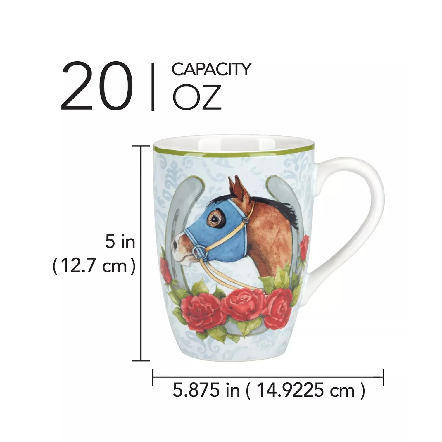 Derby Day at the Races Mug | Single or Set of 4 - Image 3