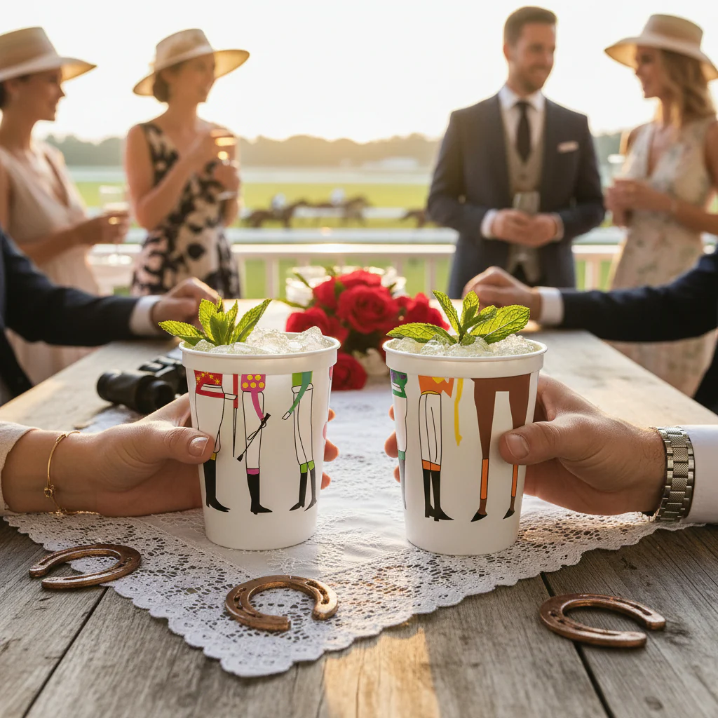 Derby Legs Stadium Plastic Party Cups - Image 2