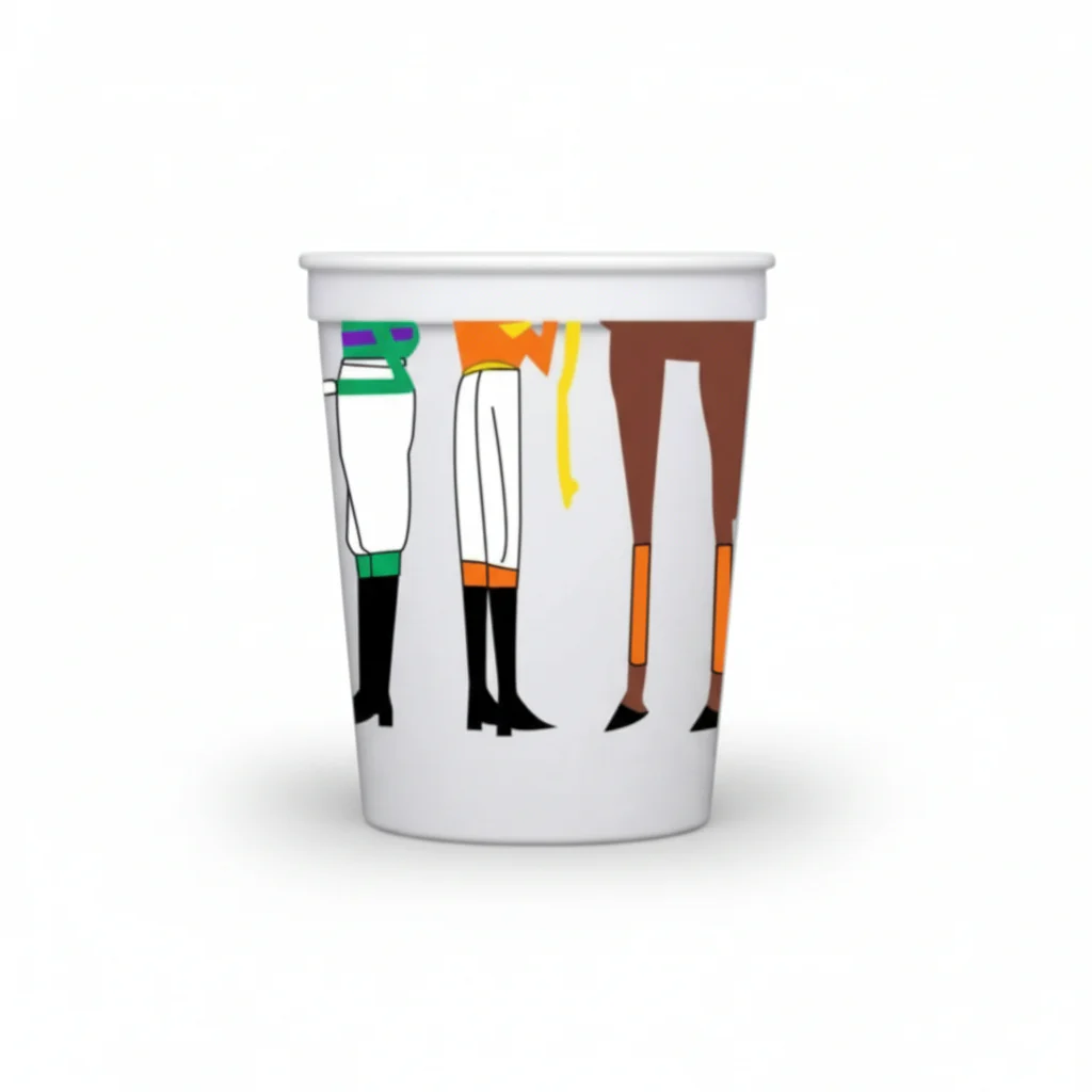 Derby Legs Stadium Plastic Party Cups - Image 3