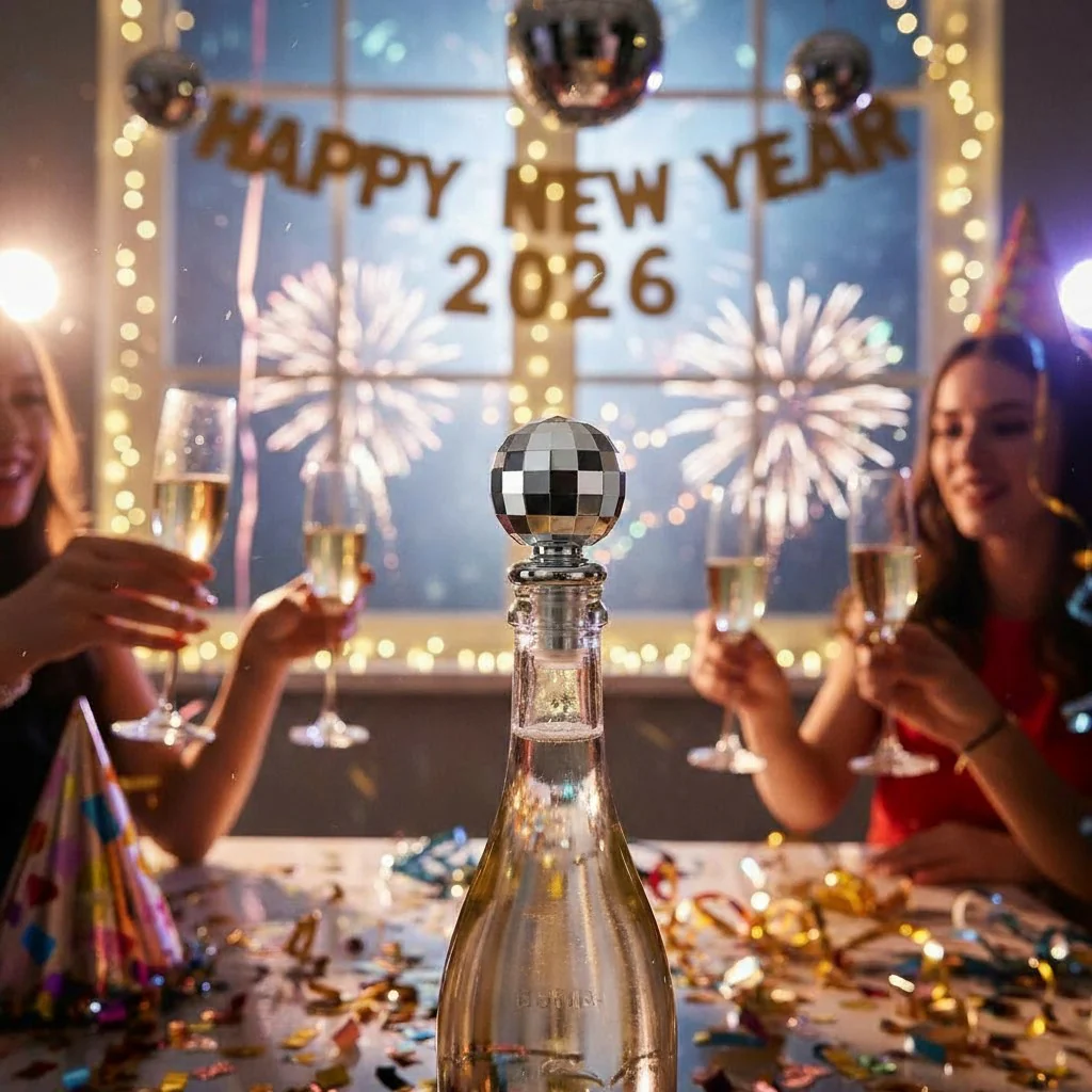 Disco Mirror Ball Bottle Stopper - Image 4