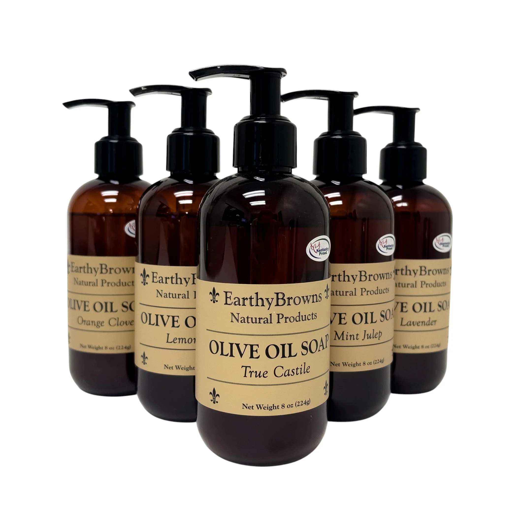 EarthyBrowns Kentucky-Made Liquid Soap – Natural Castile & Marseille Formula - Image 8