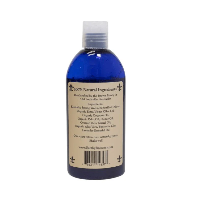 EarthyBrowns Kentucky-Made Shaving Liquid Soap – Gentle & Moisturizing - Image 2