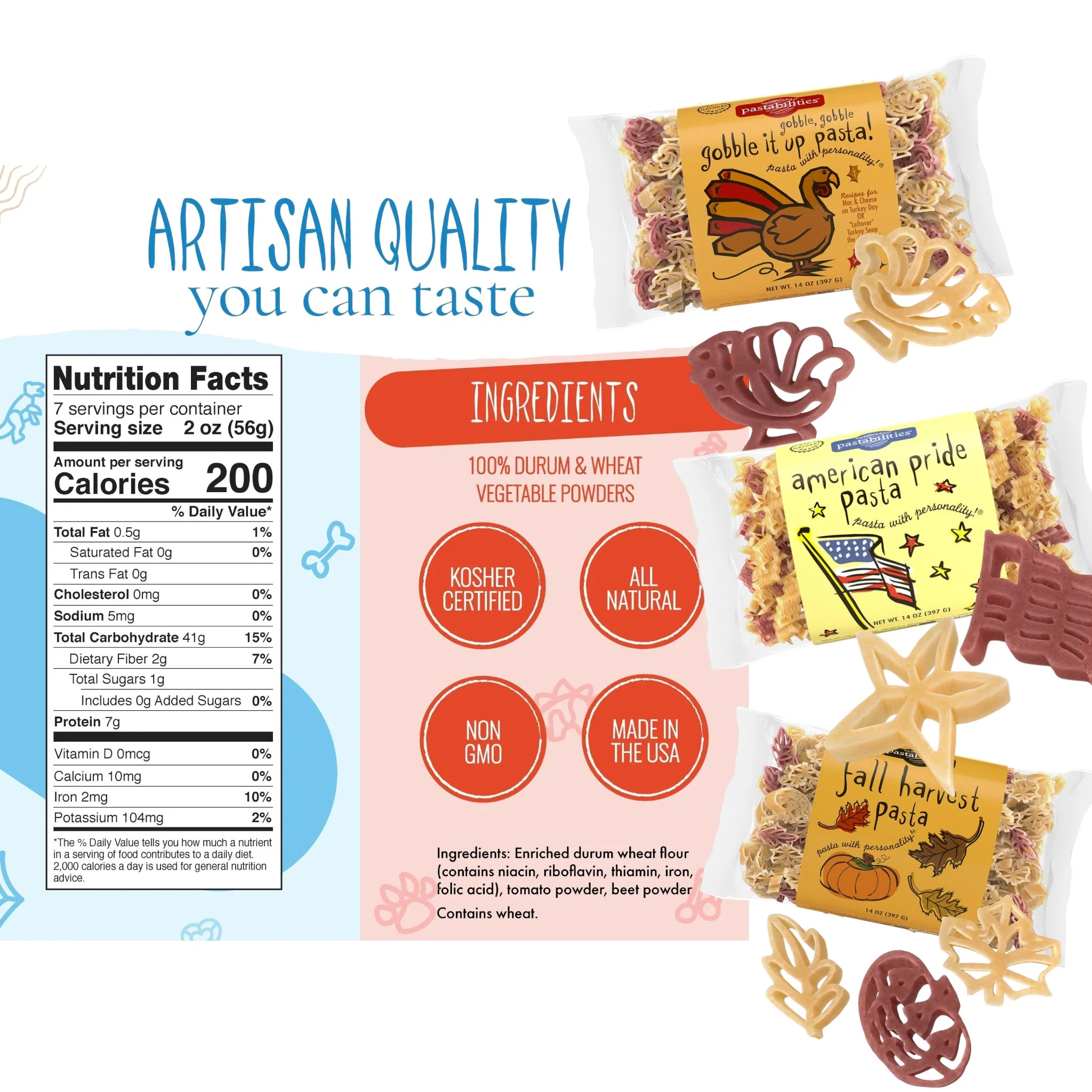 Pastabilities Fall-Themed Specialty Pasta Shapes - Image 9
