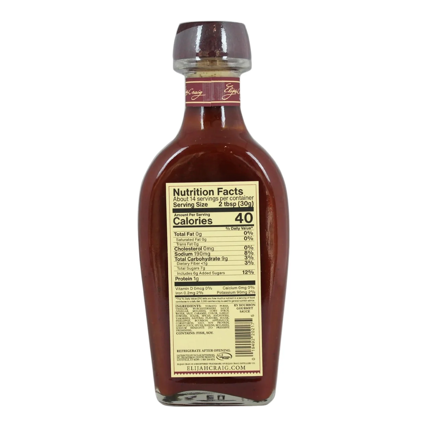 Elijah Craig Kentucky Bourbon Gourmet Sauce – Savory Bourbon-Infused Gourmet Sauce - Image 2