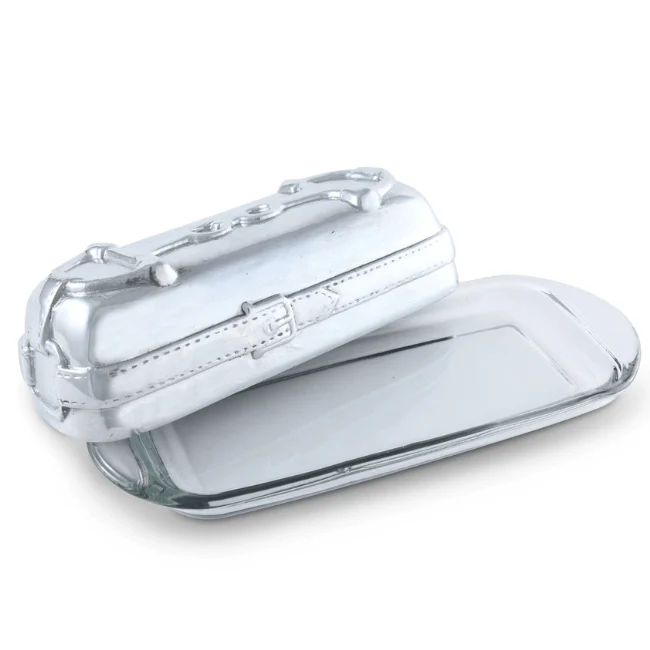 Equestrian Butter Dish