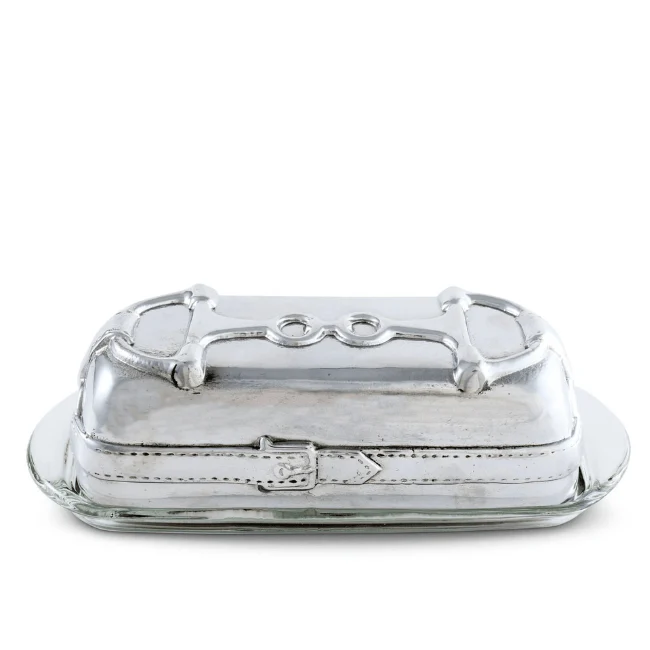 Equestrian Butter Dish - Image 3