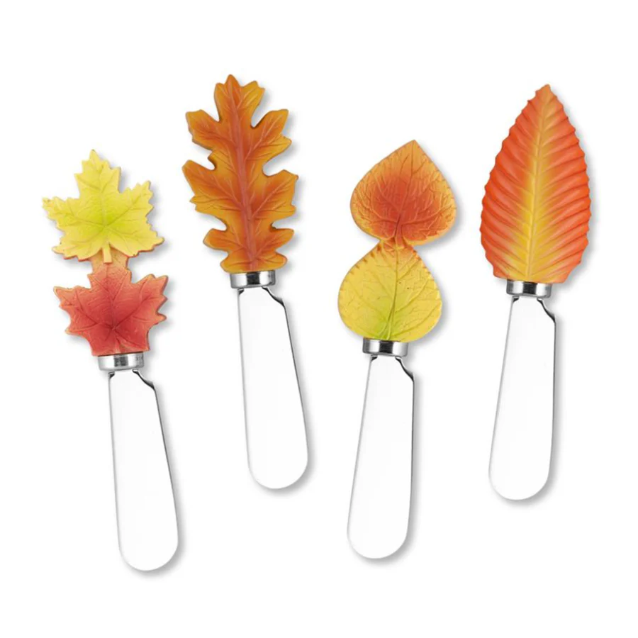 Fall & Pumpkin Themed Cheese Spreaders - Decorative Sets - Image 3