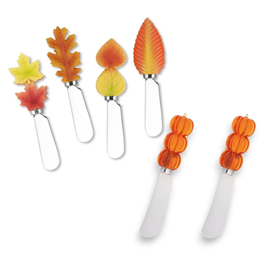 Fall & Pumpkin Themed Cheese Spreaders - Decorative Sets - Image 6