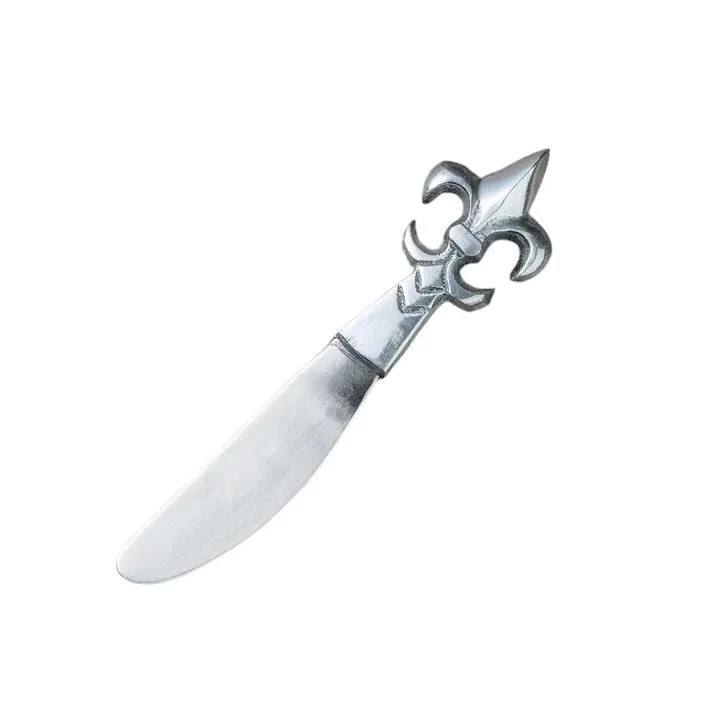 Fleur De Lis Stainless Steel Spreader – 7" - Image 3