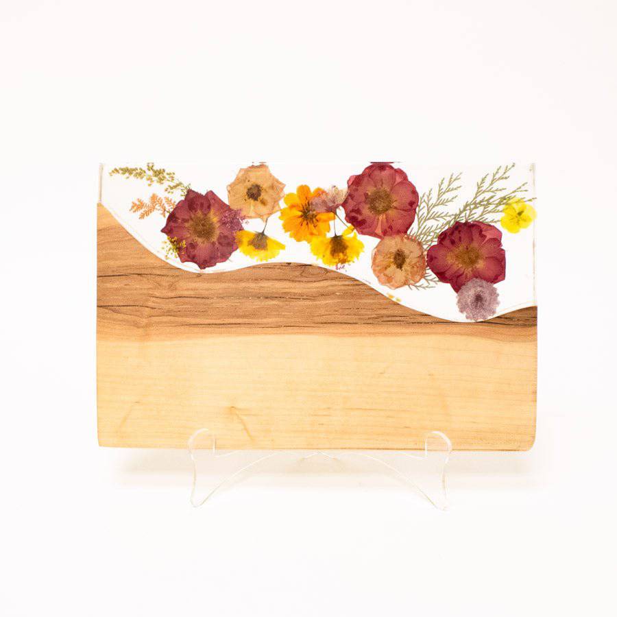 Flower Resin Cutting Board - Image 4