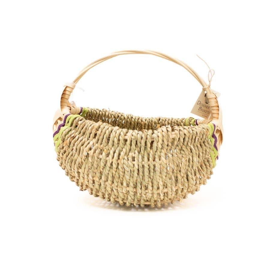 Handcrafted Designer Sea Grass Baskets - Image 2