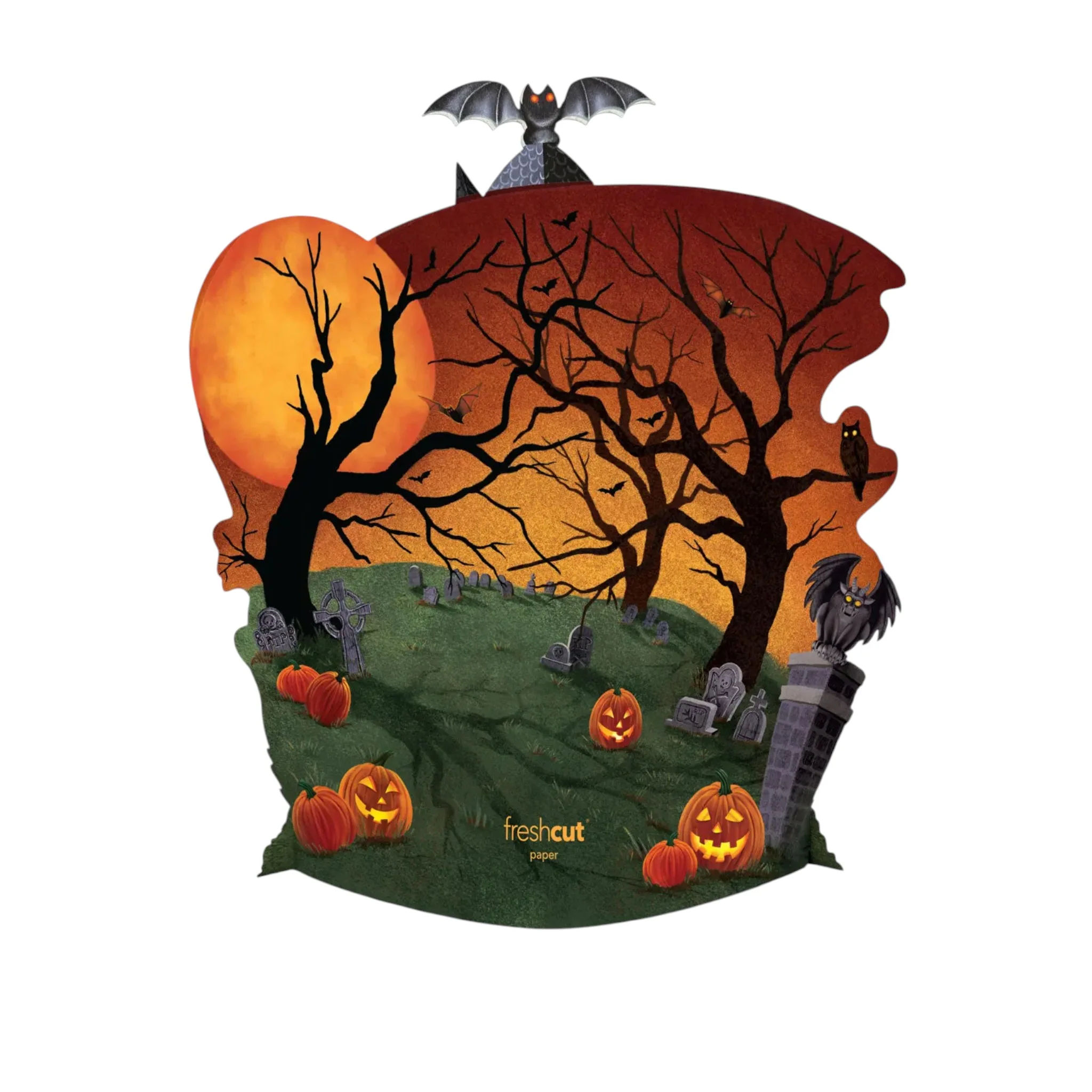 Haunted House Pop-Up Decoration Card - Image 5