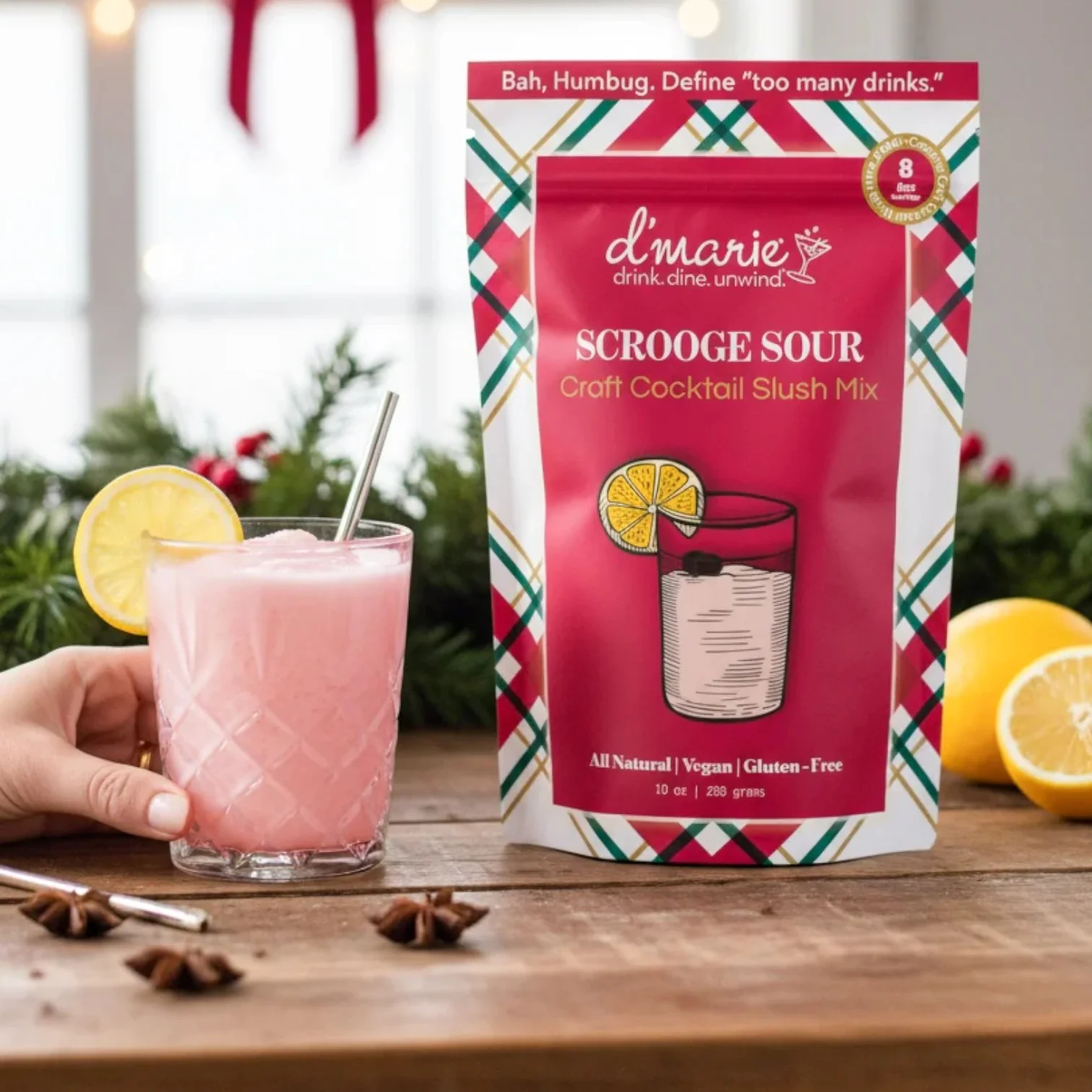 Holiday Craft Cocktail Slush Mixes – 4 Festive Flavors - Image 4